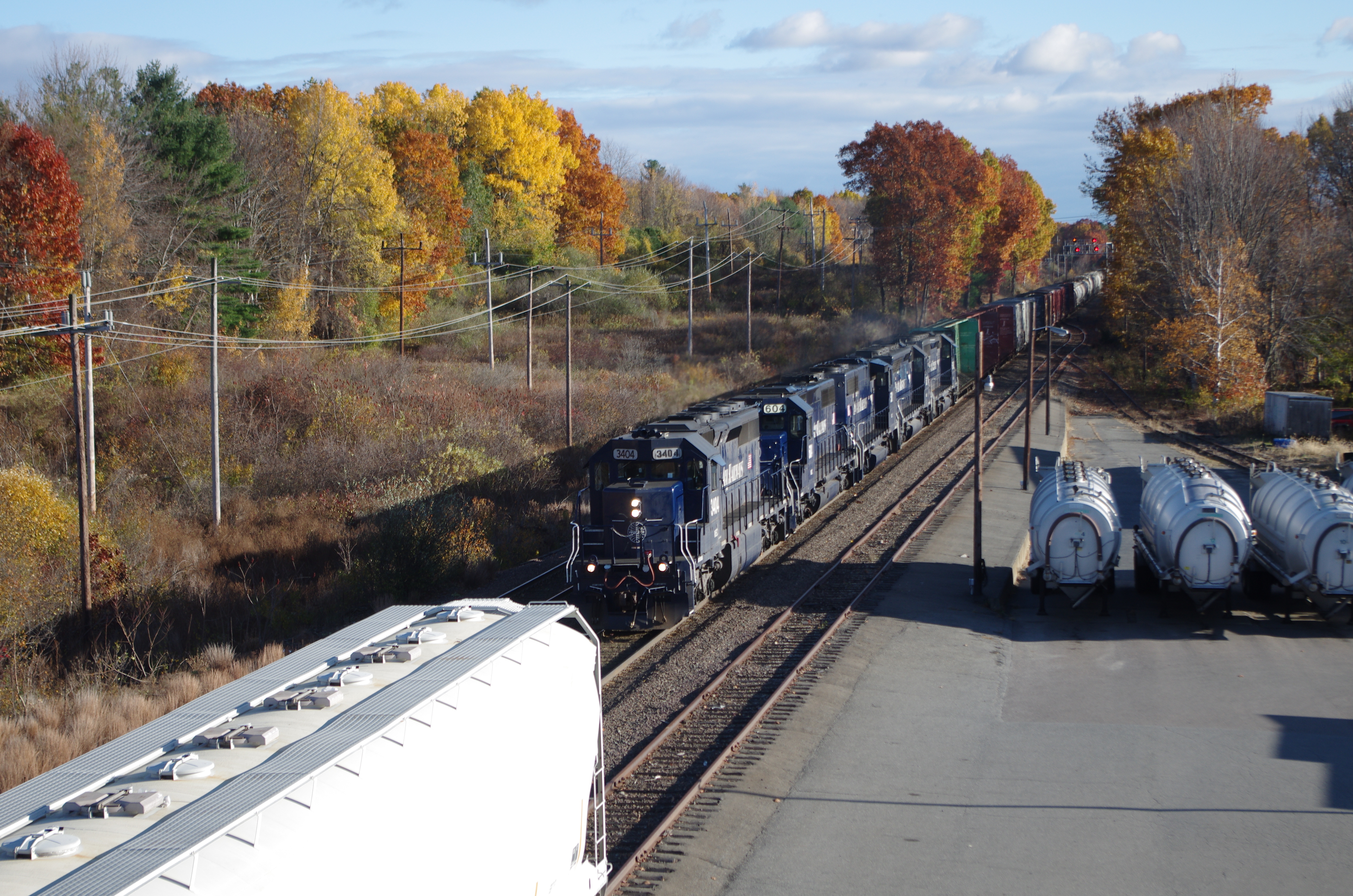POED 2 North Leominster, MA The NERAIL New England Railroad Photo Archive