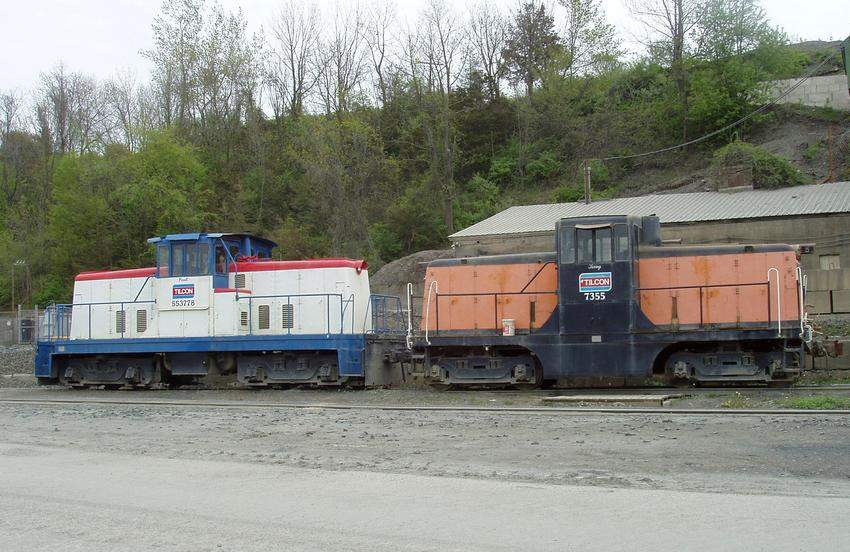 Some of Tilcon's quarry power The NERAIL New England Railroad Photo