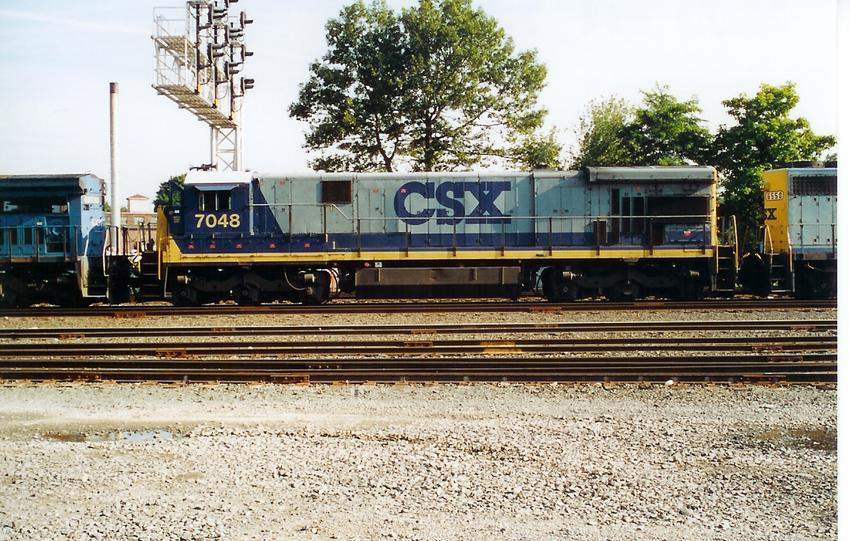 CSX 7048 on Rail Train Framingham MA: The NERAIL New England Railroad ...