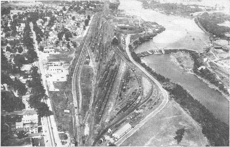 Maine Central Waterville Yard The NERAIL New England Railroad Photo