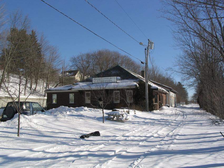 Ellsworth, Maine Depot (1) The NERAIL New England Railroad Photo Archive