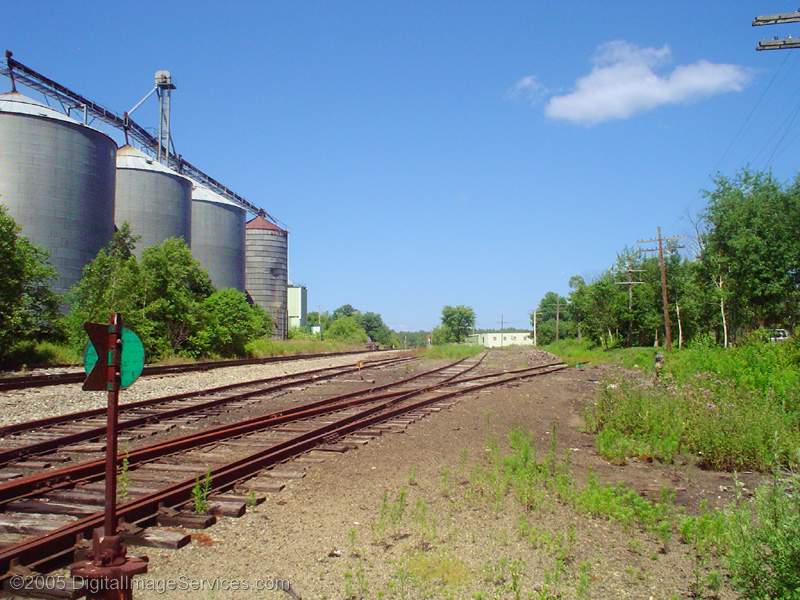 The Joint B&ML/MEC Yard (Looking North), Burnham Junction, ME The