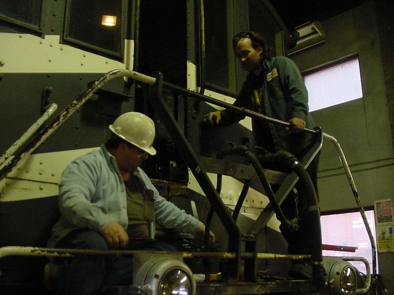 An old Friend returns to GMRC engine house The NERAIL New England