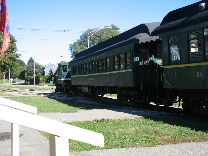 The Old Colony & Newport train The NERAIL New England Railroad Photo