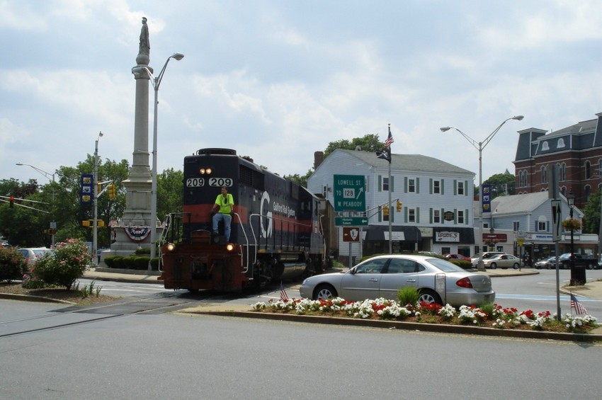LA2 in Peabody Square The NERAIL New England Railroad Photo Archive