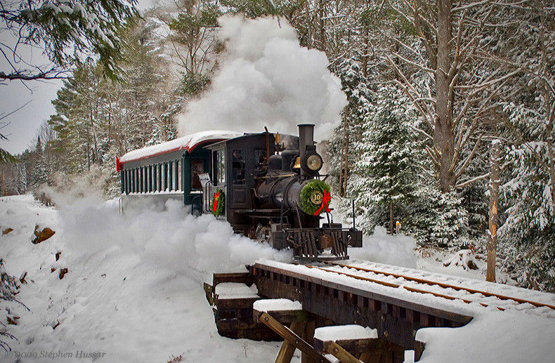 WW&F Railway in the snow The NERAIL New England Railroad Photo Archive