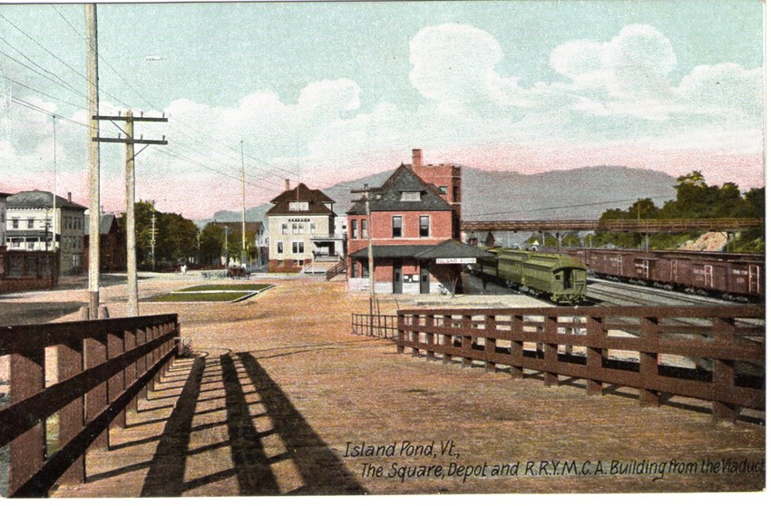 Island Pond, Vermont The NERAIL New England Railroad Photo Archive