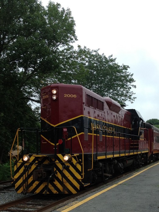 The Cape Cod Central Railroad's Scenic Train On Tuesday August 27th