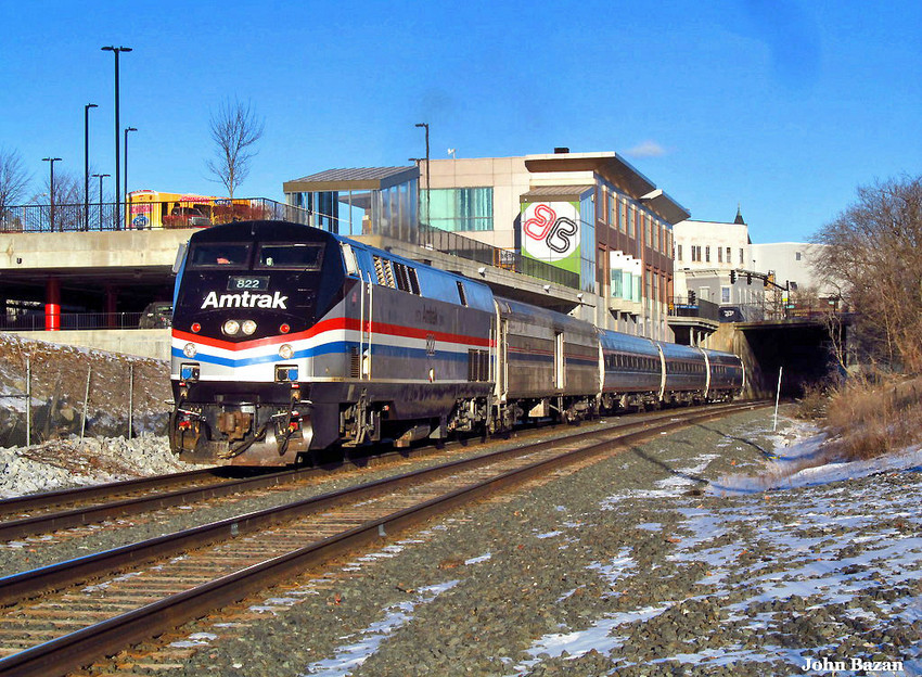 Amtrak 449 At Pittsfield, MA The NERAIL New England Railroad Photo Archive