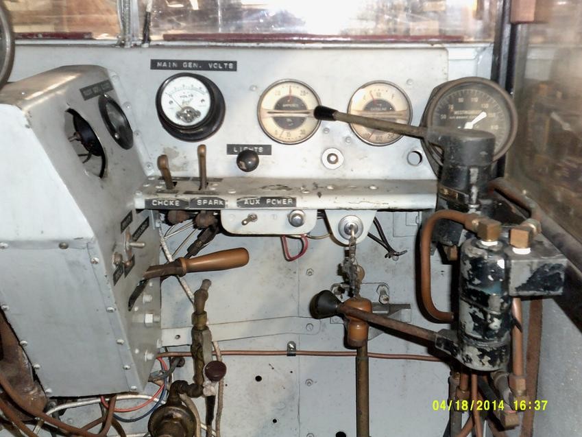 A look at MPR 101's controls The NERAIL New England Railroad Photo