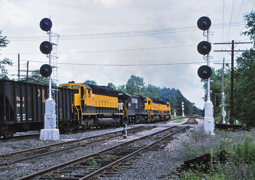 NYS&W Rotterdam Junction, NY. The NERAIL New England Railroad Photo