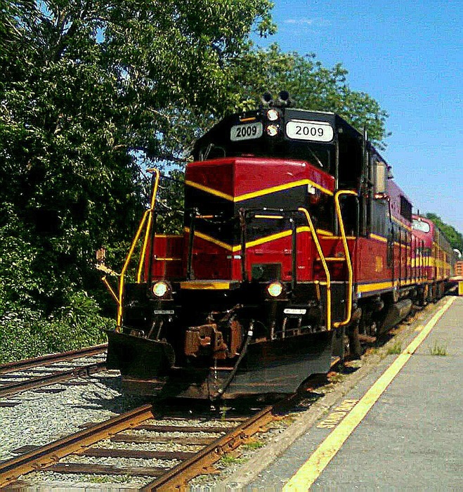 The Cape Cod Central Railroad's Shoreline Excursion Train On July 23rd