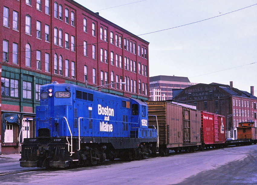 Maine Central Portland, Me. The NERAIL New England Railroad Photo