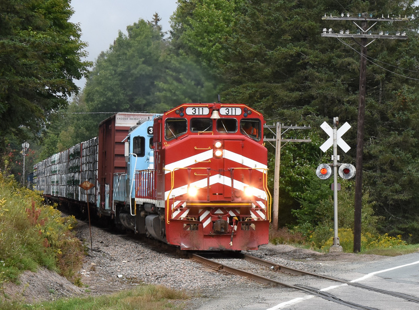 WACR NPWJ at West Burke, Vt The NERAIL New England Railroad Photo Archive