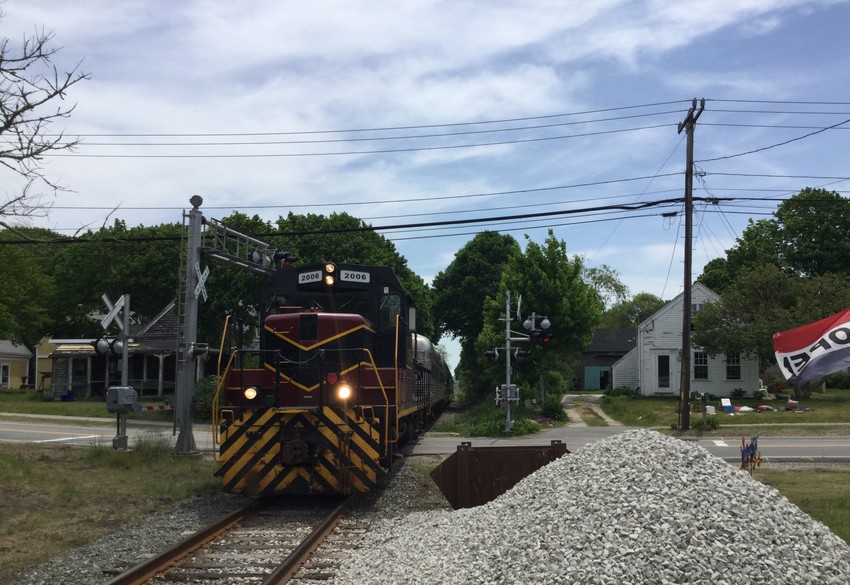 Cape Cod Central Scenic Train At West Barnstable The NERAIL New