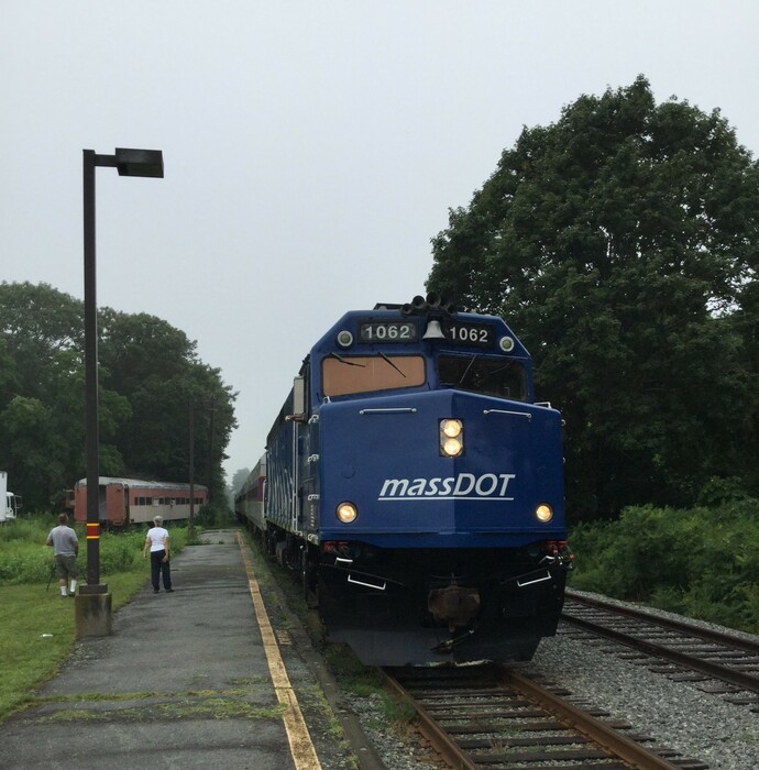 MBTA 1062 At West Barnstable The NERAIL New England Railroad Photo Archive