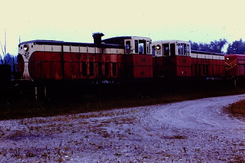 St. Johnsbury & Lamoille County 1970 The NERAIL New England Railroad