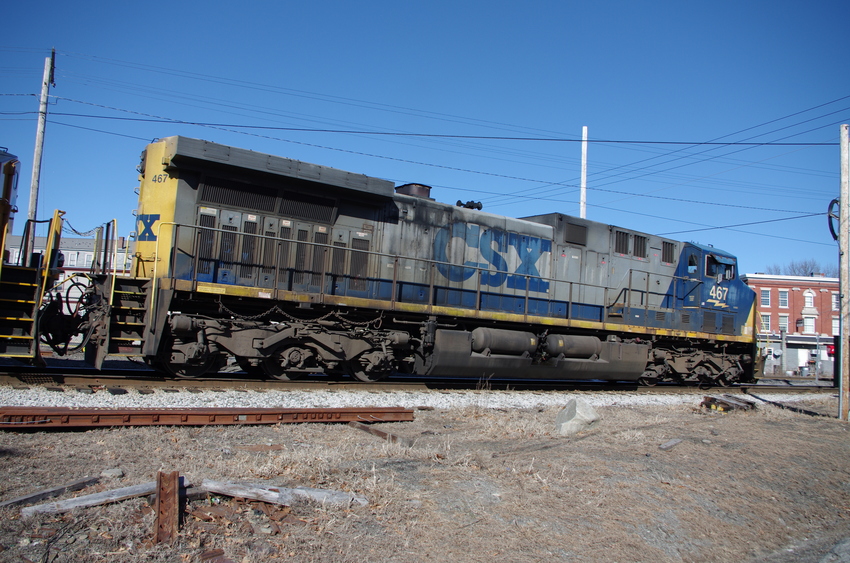 CSX 467 - A Better Look: The NERAIL New England Railroad Photo Archive