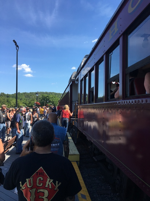 Laconia bike week The NERAIL New England Railroad Photo Archive