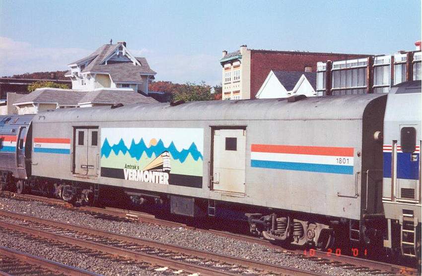 Amtraks Vermonter Mail car on Train #55: The NERAIL New England ...