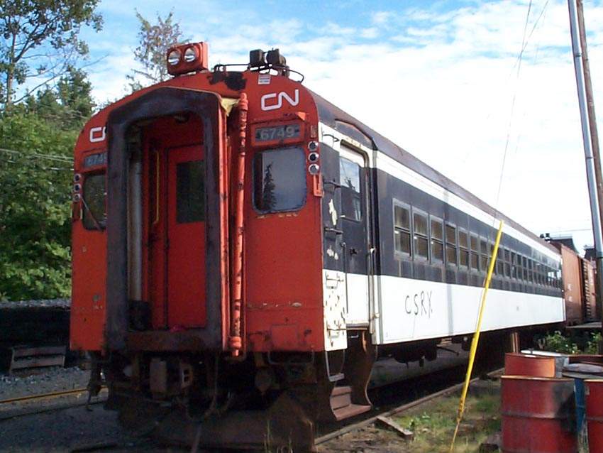 CN 6749 MU coach: The NERAIL New England Railroad Photo Archive