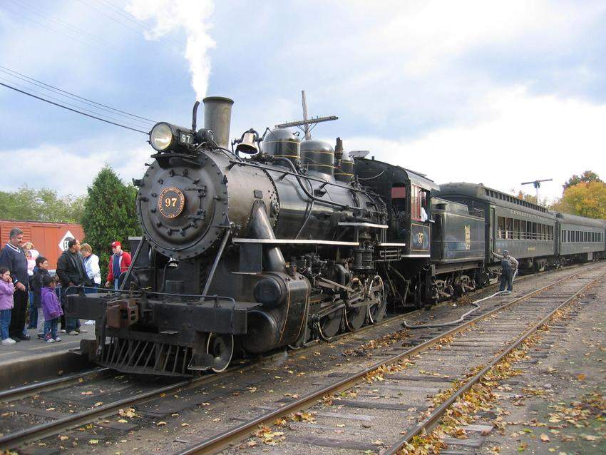 Valley Railroad #97 at Essex, CT: The NERAIL New England Railroad Photo ...