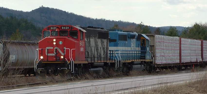 Southbound NECR #324 Near Montpelier VT.: The NERAIL New England ...