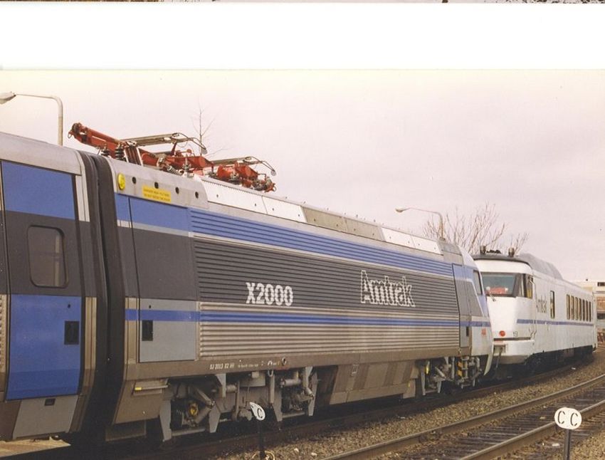 X2000 Train Model X 2000: The NERAIL New England Railroad Photo Archive