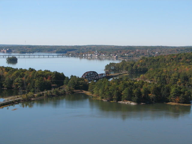 Sheepscot River Bridge on the Maine Eastern (1): The NERAIL New England ...