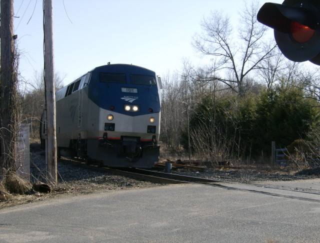 The Northbound Vermonter Train 54 at Millers Falls: The NERAIL New ...