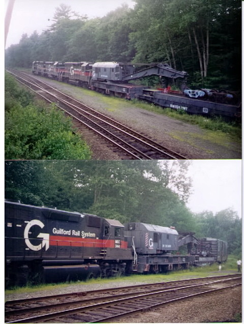 Wreck Train to Exeter, NH -- July 1998: The NERAIL New England Railroad ...