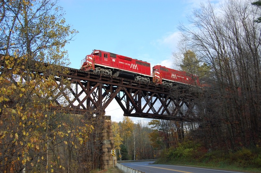 Green Mountain RR 263 at Cuttingsville, VT: The NERAIL New England ...