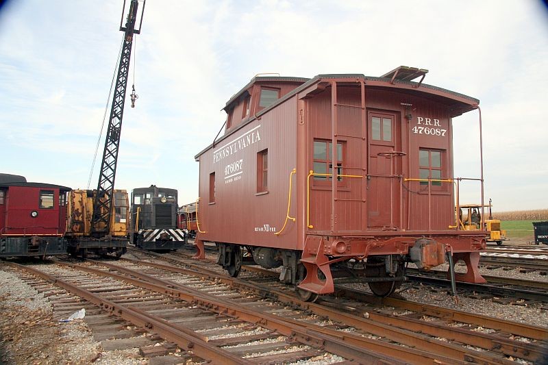 PRR Caboose 476087: The NERAIL New England Railroad Photo Archive