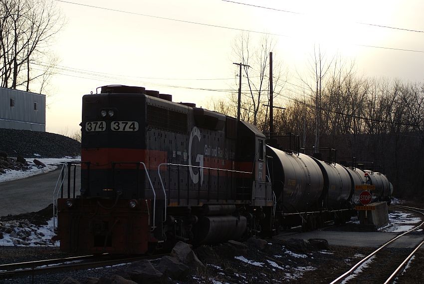 Northern Loop Train Working the Loop: The NERAIL New England Railroad Photo Archive