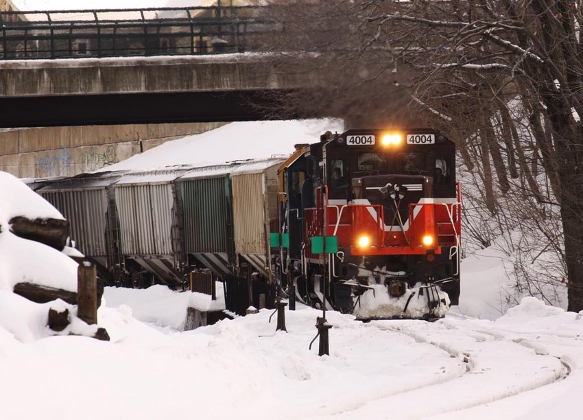 Train 608 at Willimantic, CT: The NERAIL New England Railroad Photo Archive