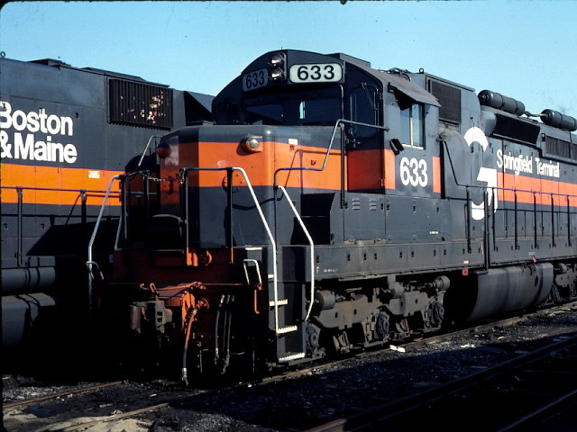 Springfield Terminal 633: The NERAIL New England Railroad Photo Archive