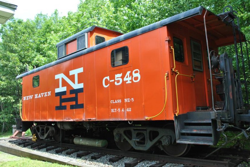 New Haven Caboose C-548: The NERAIL New England Railroad Photo Archive