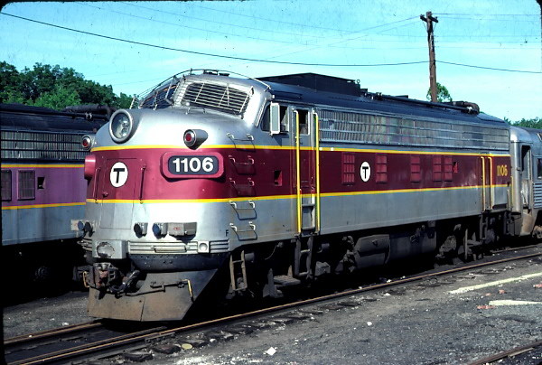 MBTA 1106: The NERAIL New England Railroad Photo Archive