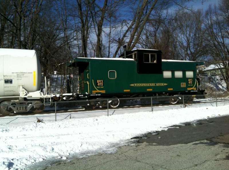 Maine Central RR Caboose 672: The NERAIL New England Railroad Photo Archive