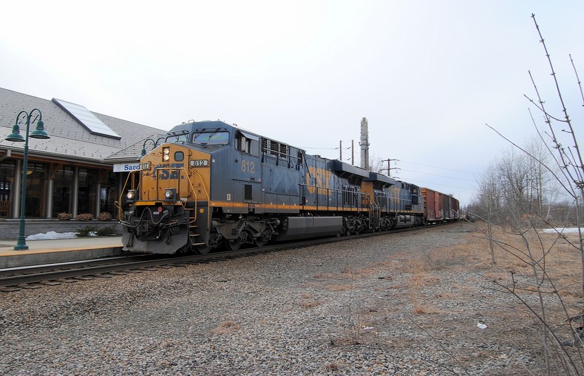 SEPO CSX 812 @ Saco: The NERAIL New England Railroad Photo Archive