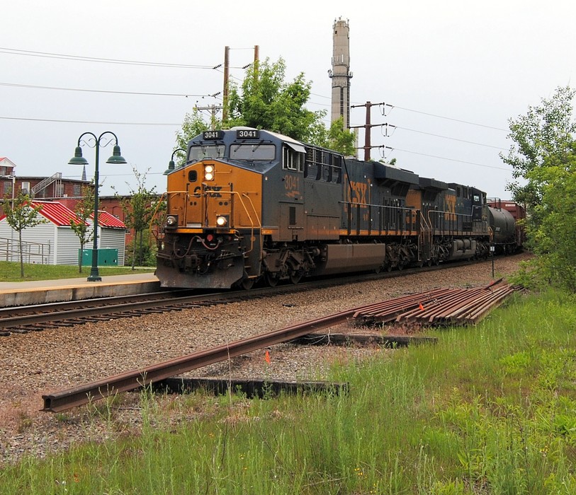 SEPO CSX 3041 @ Saco: The NERAIL New England Railroad Photo Archive