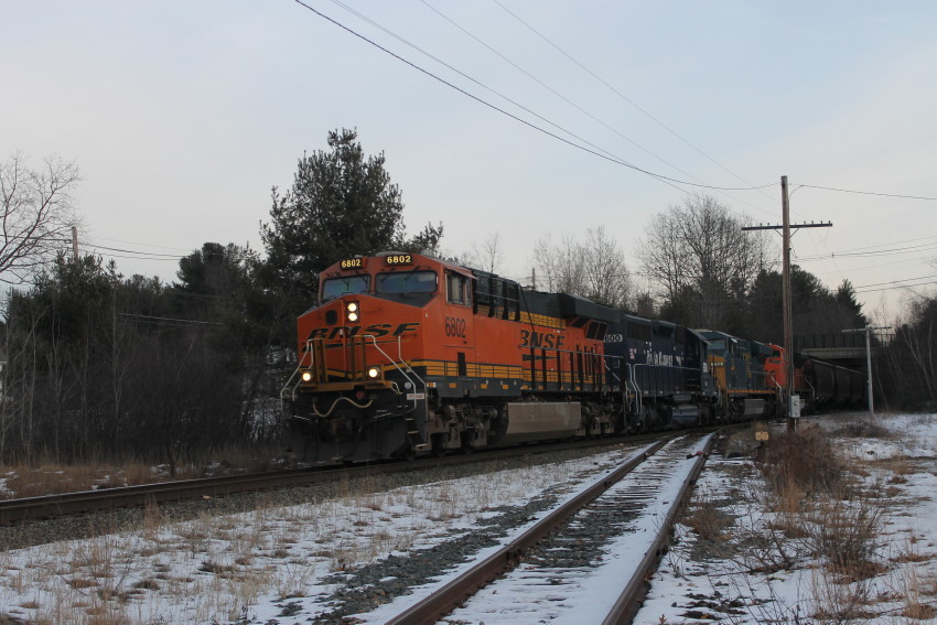 BNSF @ Baldwinsville, Ma.: The NERAIL New England Railroad Photo Archive